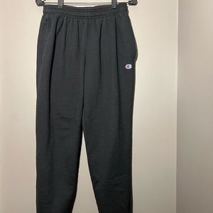 Champion Unisex Black Sweatpants